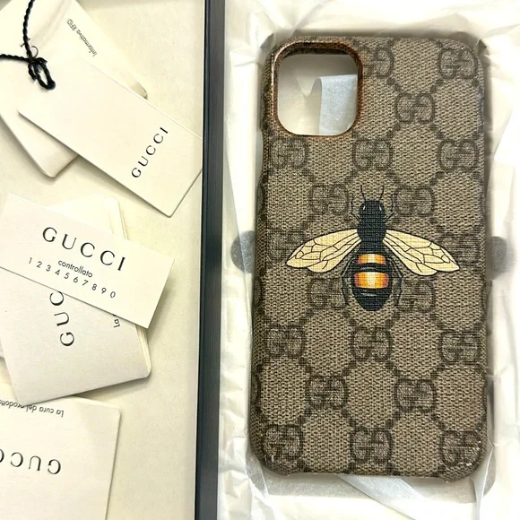Gucci | Accessories | Gucci Phone Case With Bee | Poshmark